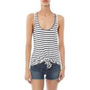 Monrow striped tank top